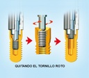 KIT EXTRACTOR TORNILLOS ROTOS
