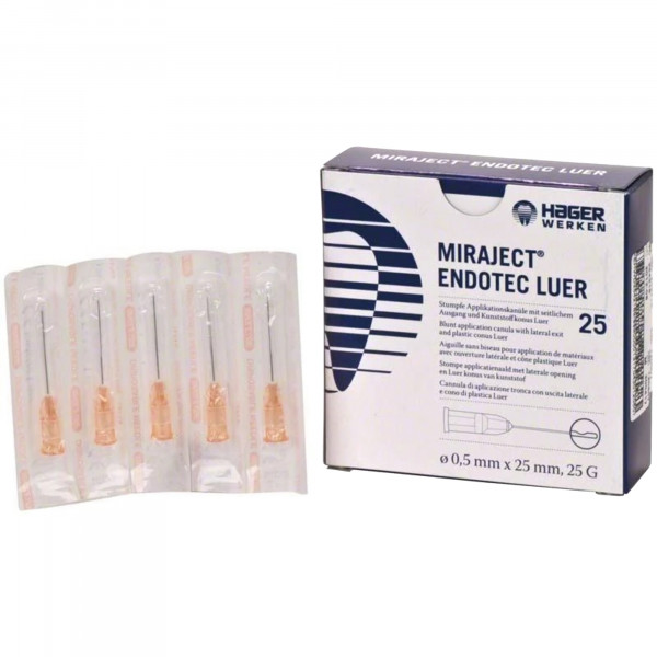 Mirajet Endotec – Agulha anestesia intraligamentosa (HAGER & WERKEN, 25u)