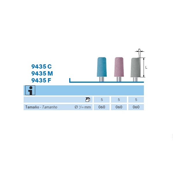 9435C-103-060 KOMET – Pulidor de laboratorio de microfresado
