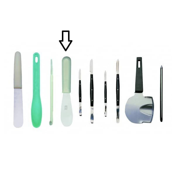 060001 ESPATULA ALGINATO – Spatule à alginate acier inoxydable 230mm MESTRA