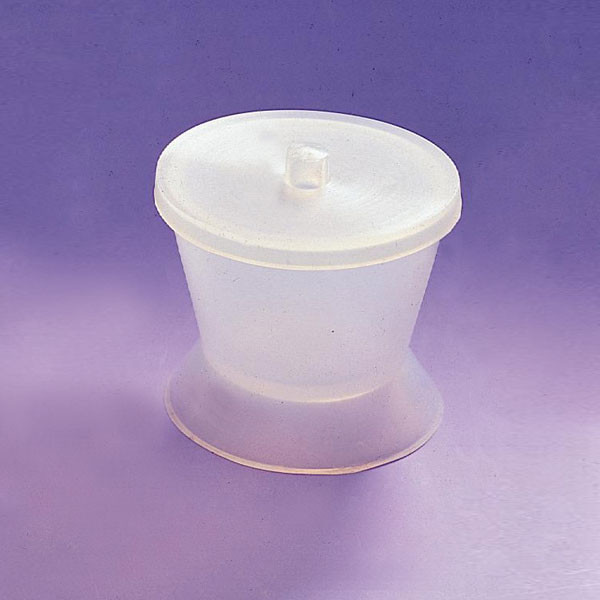 060180 TAZA SILICONA TRANSP. GRANDE C/T – MESTRA