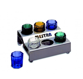 070165 SOPORTE VASOS DAPPEN – Acciaio inox MESTRA