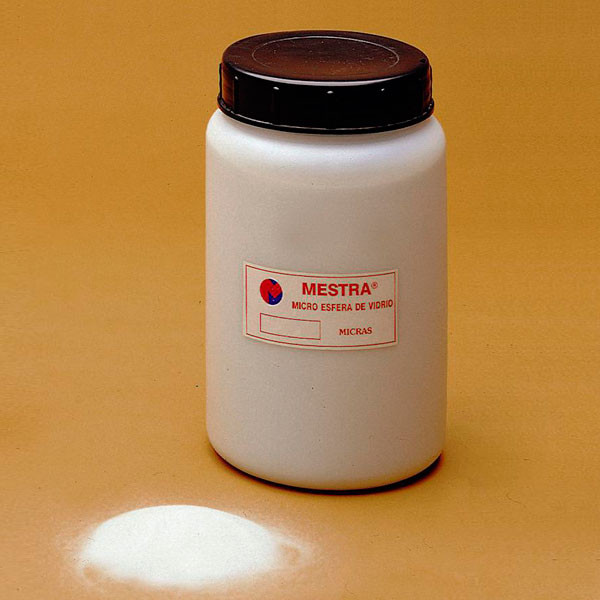 080312 MICROESFERA DE VIDRIO 50micras 3Kg. – Abrasivo MESTRA para chorreado