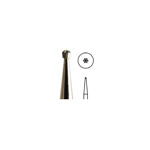 1/4 CA CARB.TUNGS.FIG.1 – Broca carboneto tungsténio contra-ângulo, 5uds, MIDWEST