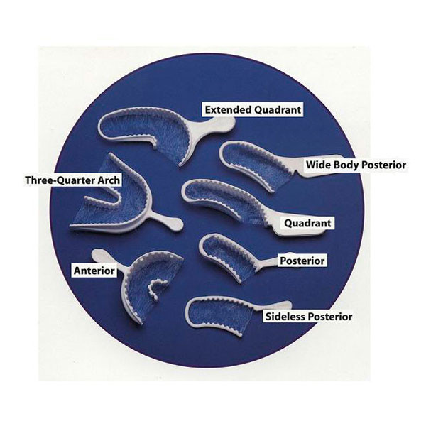 TRIPLE TRAY 3/4 DE ARCADA – Portaimpronte PREMIER (35pz)