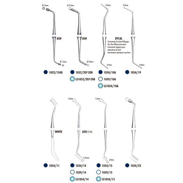 1054/10A INST.OBTURACION DYCAL – CARL MARTIN tömő- és modellező műszer