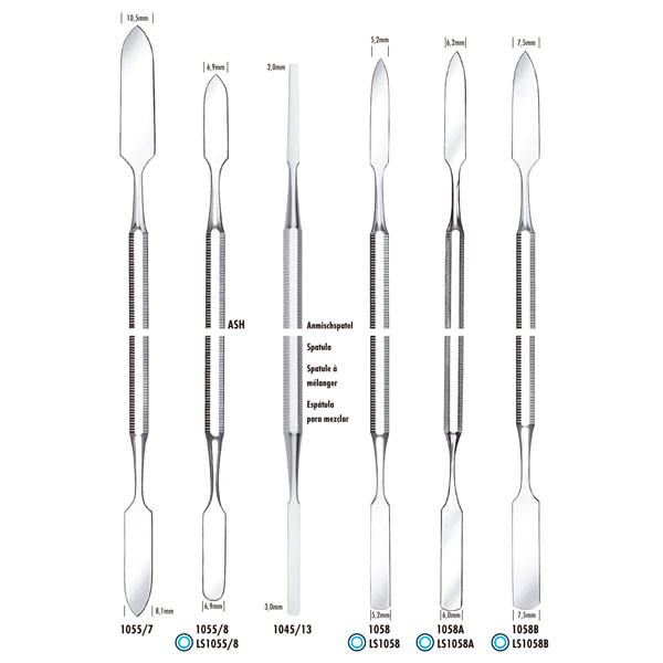 1058 ESPATULA CEMENTO – Cementkeverő spatula, 5,2mm, CARL MARTIN
