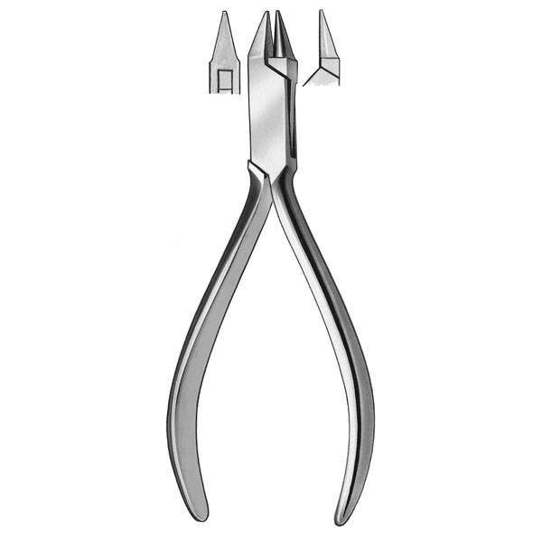 1339/13cm. ALIC. ALAMBRE ANGLE – Alicates ortodoncia, CARL MARTIN, 13cm