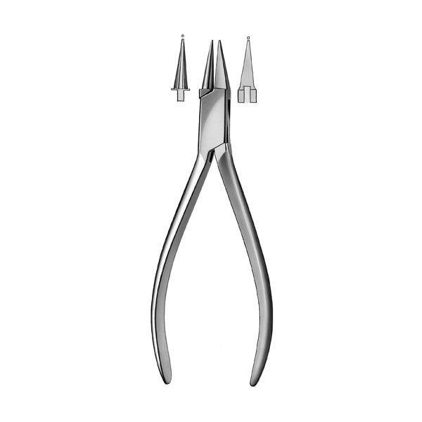 1341/65-15cm. ALICATE ALAMBRE – Pinza ortodontica per piegatura fili CARL MARTIN