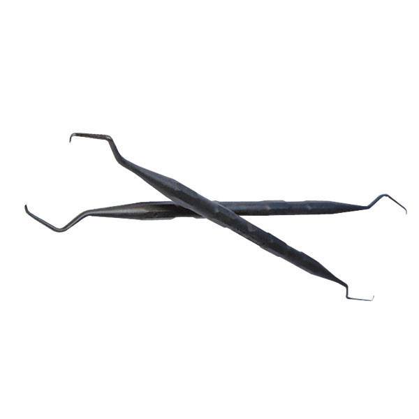 1351 CURETA UNIVER.IMPLANTE – Curette in plastica rinforzata per impianti HAWE-NEOS 2pz