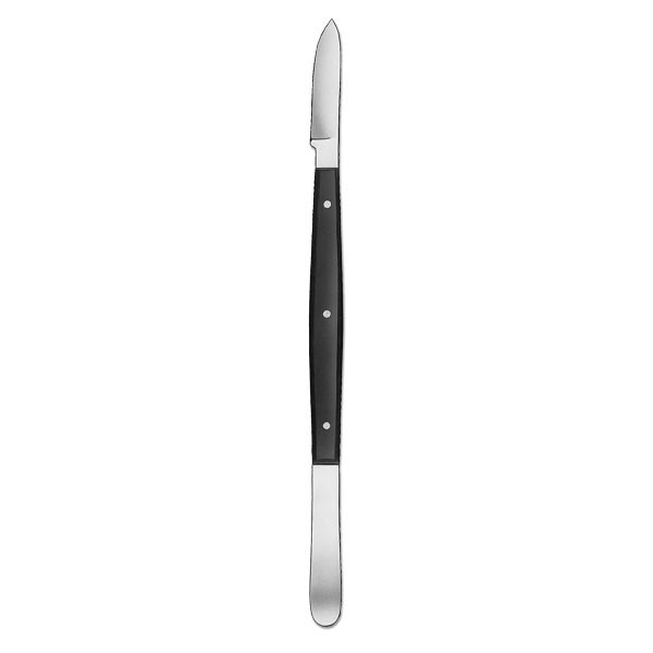 1436 FAHNENSTOCK – Cuchillo de laboratorio para modelado de cera Carl Martin 17cm