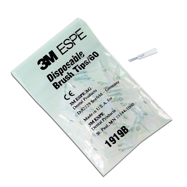 1919-B PINCELES DESECHABLES – Applikátor ecsetek, 3M ESPE, 60 db.