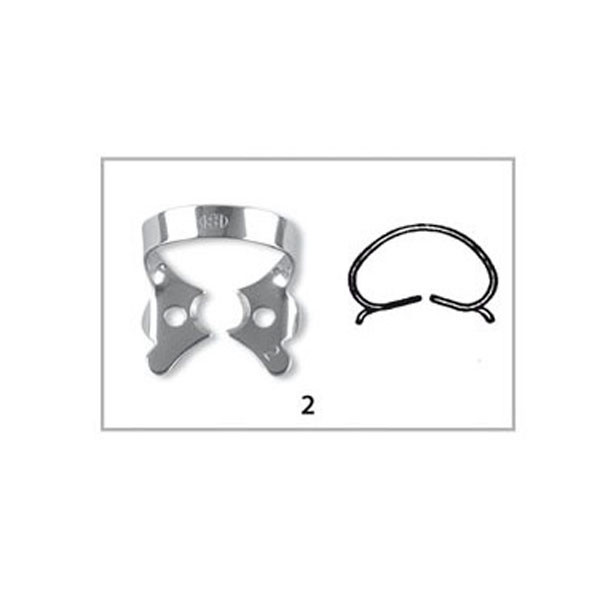 2 CLAMP CON ALA – Clamp pré-molar com abas IVORY 1 ud