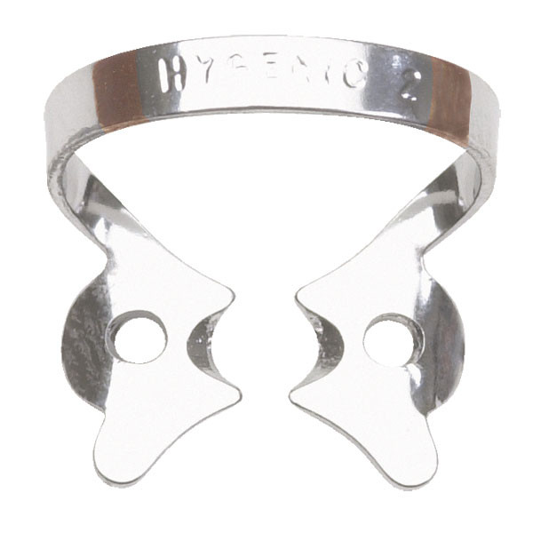 2 CLAMP CON ALA PARA PREMOLARE – Clamp premolar HYGENIC acero inox
