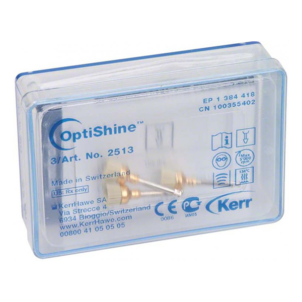 2513 OPTISHINE CEPILLOS PULIR – Cepillos de pulido profesional HAWE-NEOS (3u)
