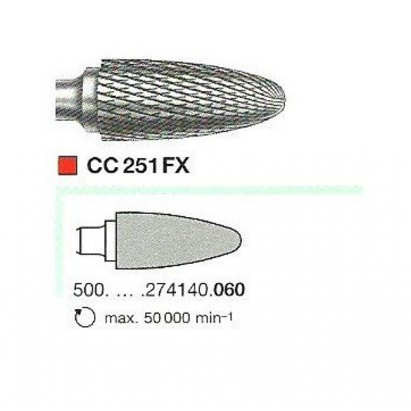274 140 060 PM TUNG. H251EF – Volfrám-karbid fúró HORICO 1db