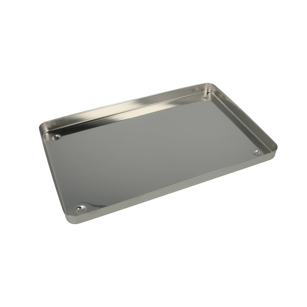 3035 BASE BANDEJA LISA INOX – Tabuleiro de instrumentos em aço inox CARL MARTIN