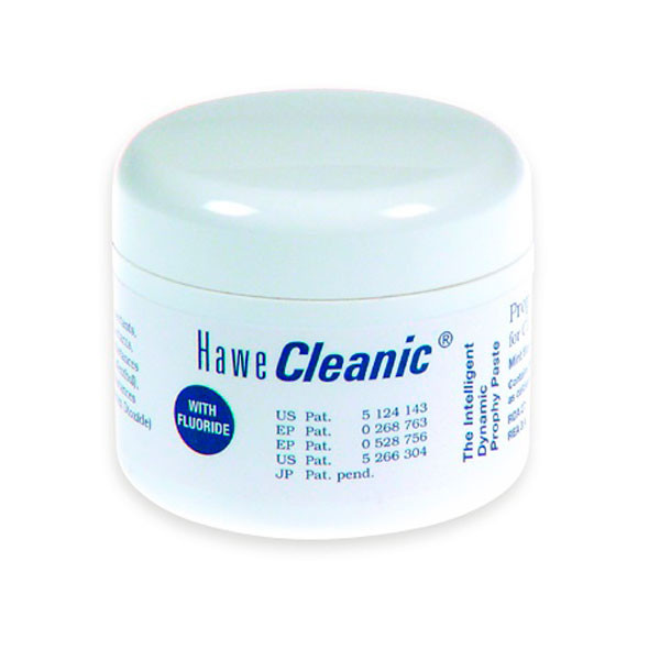 3130 CLEANIC C/FLUOR – Pâte de prophylaxie et polissage, Hawe-Neos, 100g