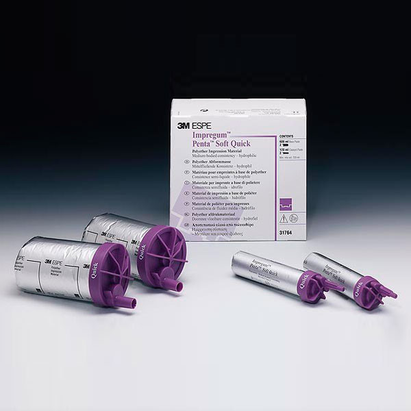 31764 IMPREGUM PENTA SOFT QUICK – Poliéter de fraguado rápido 3M ESPE