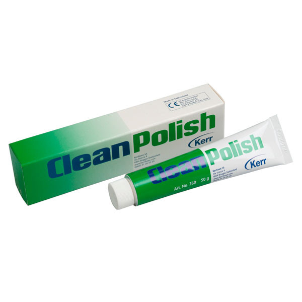 360 CLEANPOLISH – Pasta de pulido y limpieza dental KERR 50g