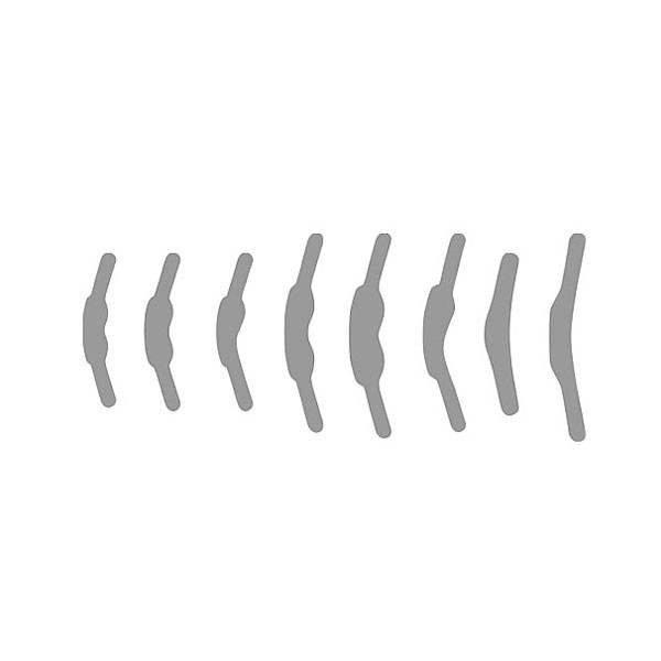 378 MATRICES ADAPT. – Matrices de acero HAWE-NEOS, 0.045 mm, 30 uds.