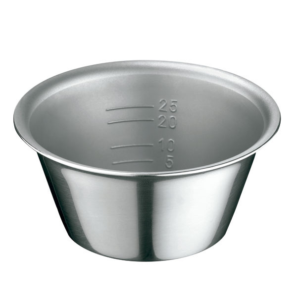 4036 VASO MEDICO – Gobelet médical en inox 25cc CARL MARTIN
