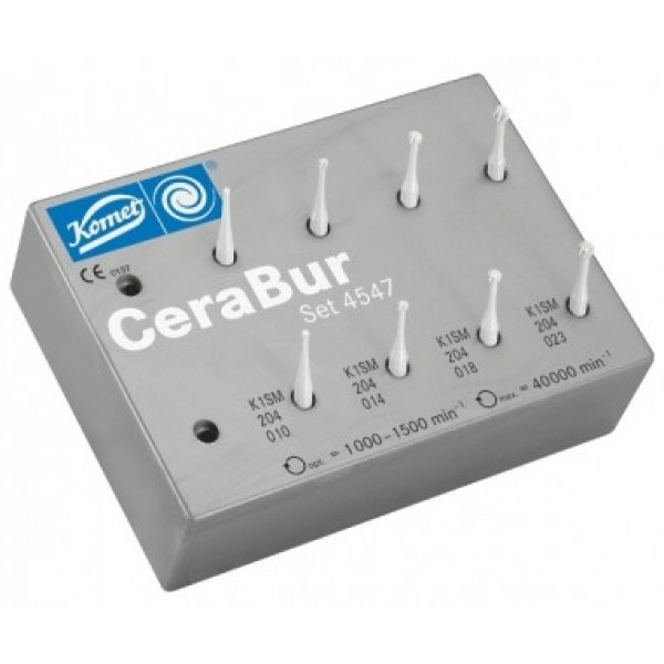 4547 FRESERO CERABUR KOMET – Kit brocas minimamente invasivas, 8un.