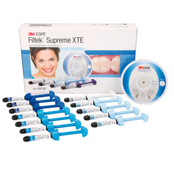 4910P FILTEK SUPREME XTE – Professzionális nanokompozit készlet 3M ESPE (12 fecskendő)