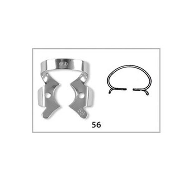 56 CLAMP CON ALA – Szárnyas moláris kofferdám kapocs