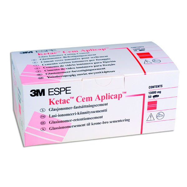 56060 KETAC-CEM APLICAP – Üvegionomer cement 50 kapszula