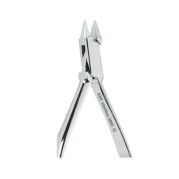 5838 ALICATE ANGLE – Pince orthodontique, pliage de fil, ASA, acier inox