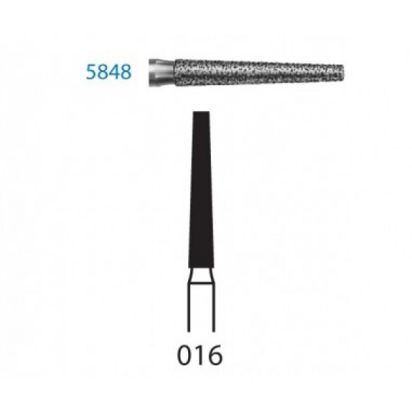 5848-016 FG FRESA DIAMANTE GRANO S-GRUESO – KOMET 5u