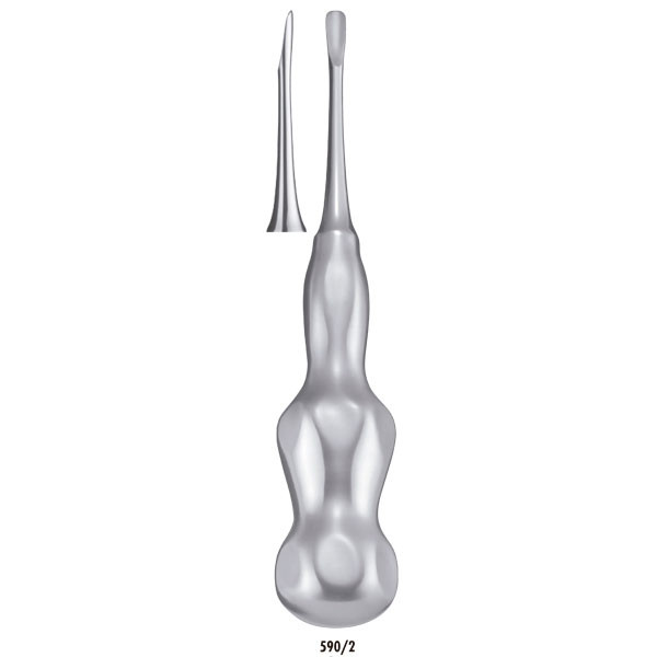 590/2 LUXADOR – Elevatore radicolare ERGOFORM 5mm dritto CARL MARTIN