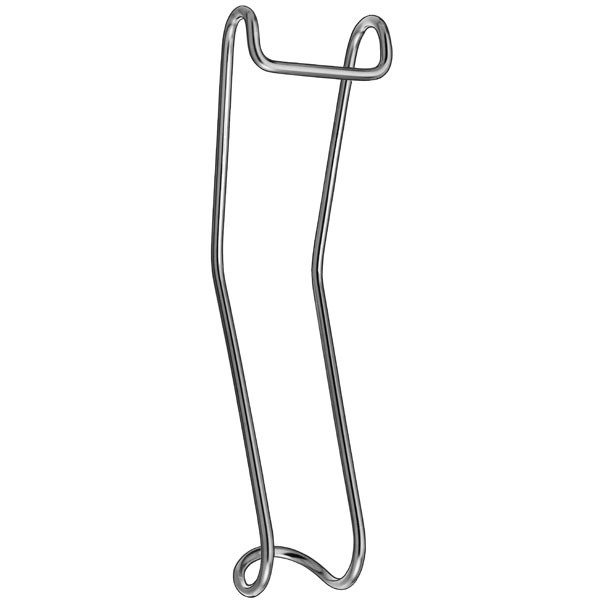 630 SEPARADOR STERNBERG 15cm – Écarteur/Abaisse-langue, acier inoxydable, CARL MARTIN