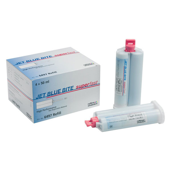 6497 JET BLUE BITE SUPERFAST REPOS. – Registro mordida 4x50ml