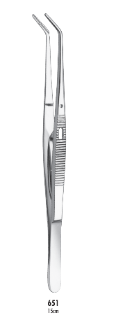 651/15cm PINZA CREMALLERA – Pinza con cremagliera e punte zigrinate Carl Martin 15 cm