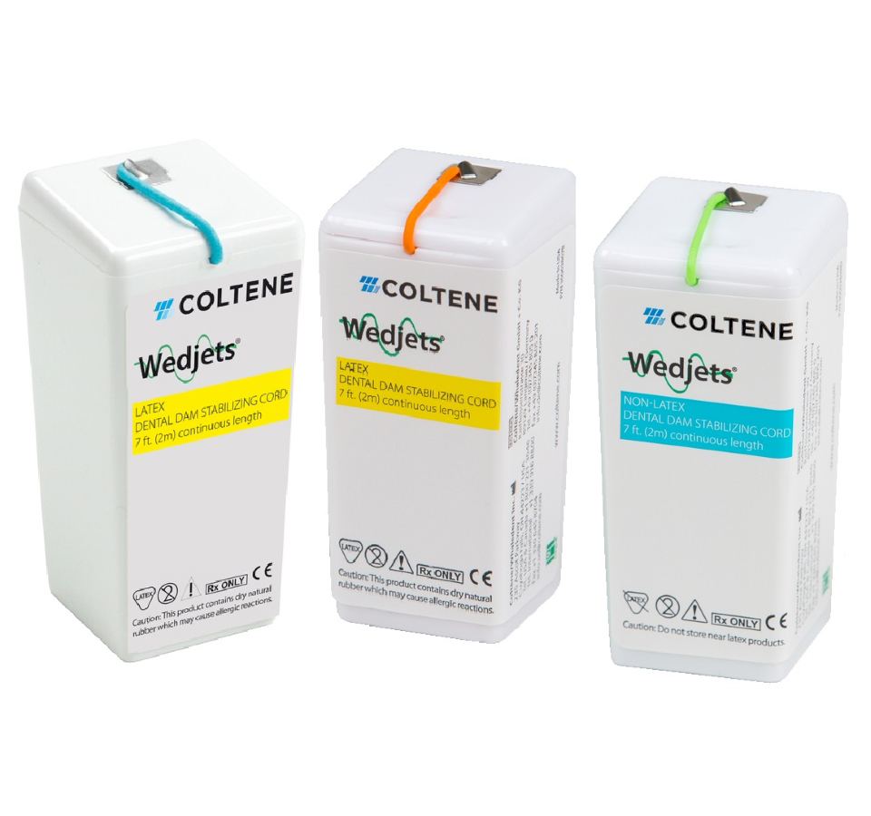6522 HYGENIC WEDJETS – Ligature élastique dentaire jaune
