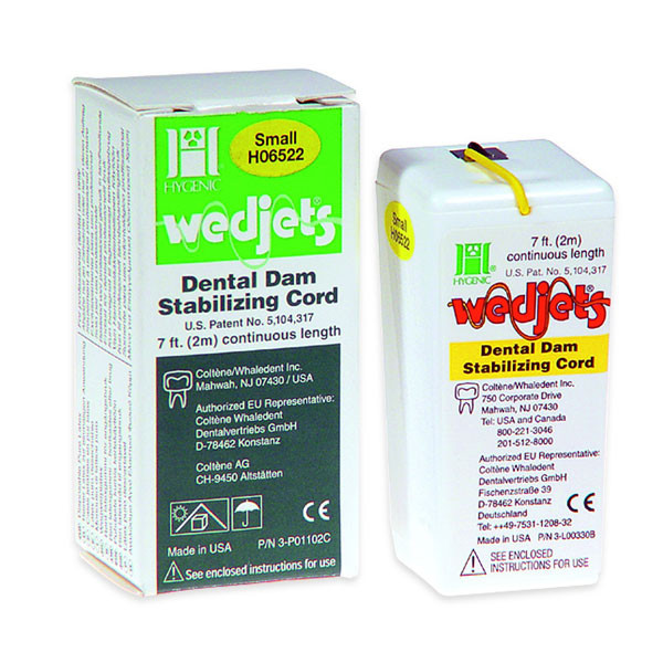 6523 HYGENIC WEDJETS – Legatura elastica dentale arancione