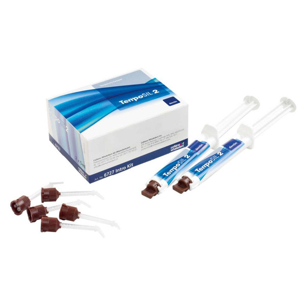 6729 TEMPOSIL 2 – Cimento provisório de silicone branco, COLTENE, 2x5ml