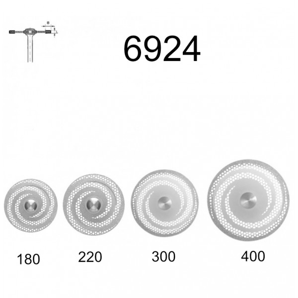 DISCO KOMET 6924 PM DIAMANTE – Disque diamanté nid d'abeille