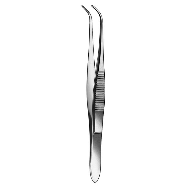 701/10,5 cm. PINZA – Sebészeti csipesz töredékekhez, 10,5 cm, CARL MARTIN