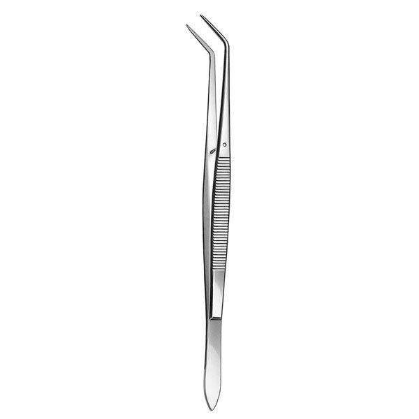 725/1-16cm. PINZA LISA FLAGG – Pinça dentária para algodão e materiais CARL MARTIN