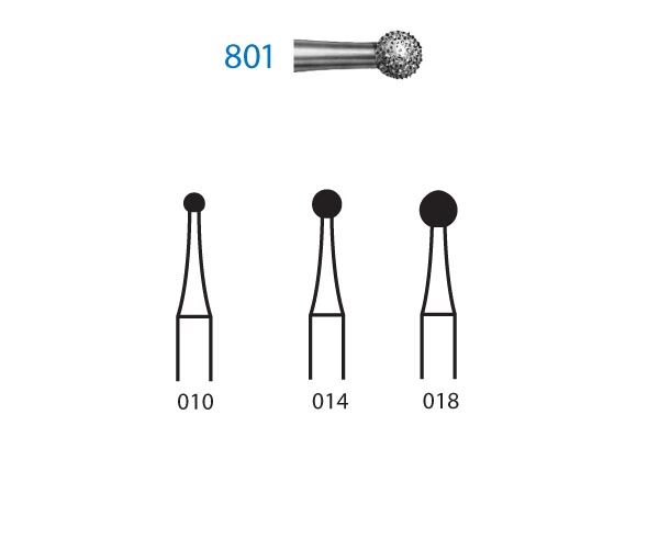 801.313.018 KOMET diamante clinica 5 ud