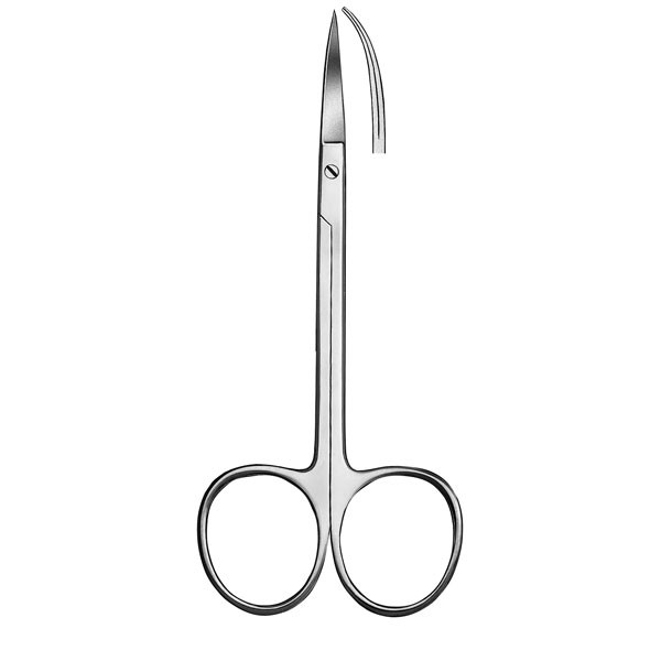 802/12cm CARL MARTIN – Ciseaux à gencives courbes, inox