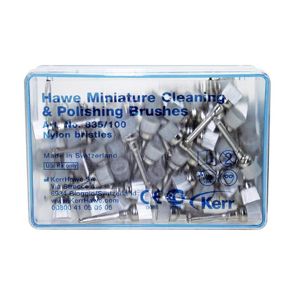835/100 MINICEPILLO NYLON – Polírozó kefék Hawe-Neos 100 db