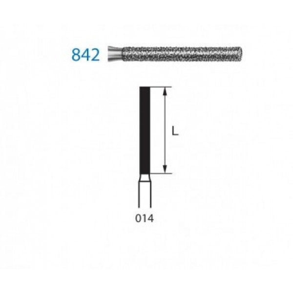 842-014 FG DIAMANTE – Gyémánt fúró turbinához Komet, 5 db