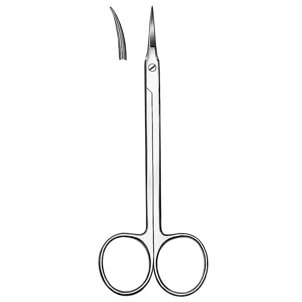 862/12cm. TIJERA MARTIN ENCIA – Tesoura para gengiva CARL MARTIN 12cm
