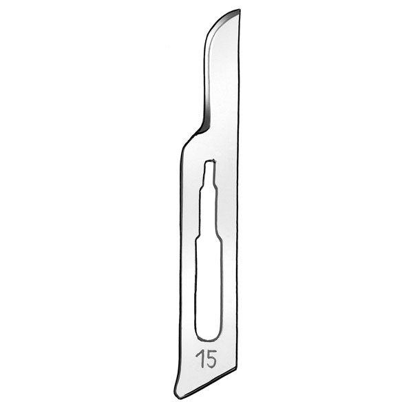 871B/15 CARL MARTIN – Lame per bisturi sterili acciaio carbonio 100pz