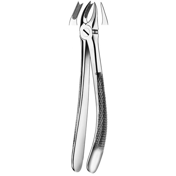 89 FORCEPS MOLAR SUPERIOR DCHA – Carl Martin rozsdamentes acél