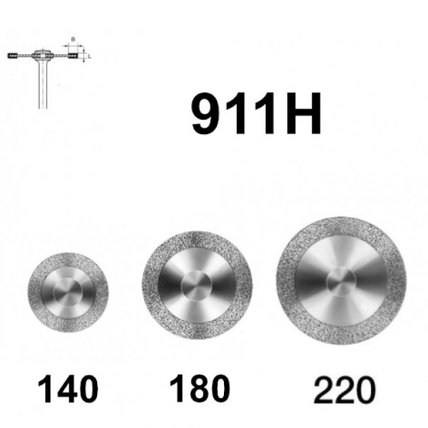 DISCO KOMET 911H PM – Disco diamantado para cerâmica